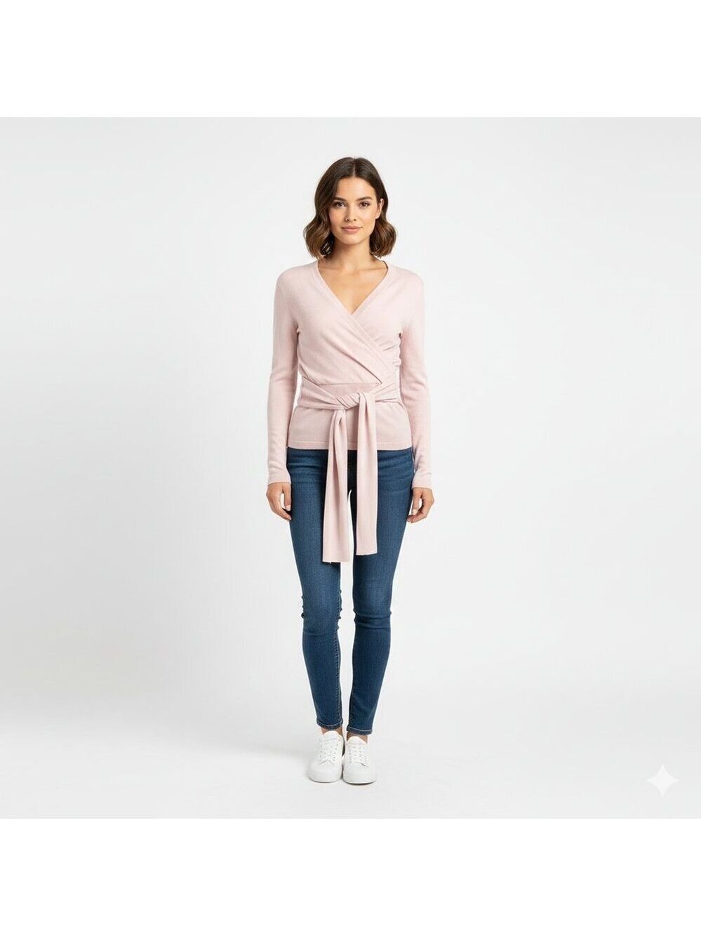 *Greece Brand Pink Cotton Sweater Wrap - 100% Cotton - Stylish & Comfortable